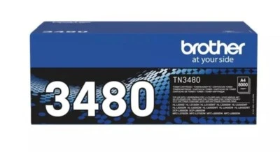 BROTHER TONER ORIGINALE TN-3480 alta Capacità - Nero 8.000 Pagine TN3480 - Image 1 of 2