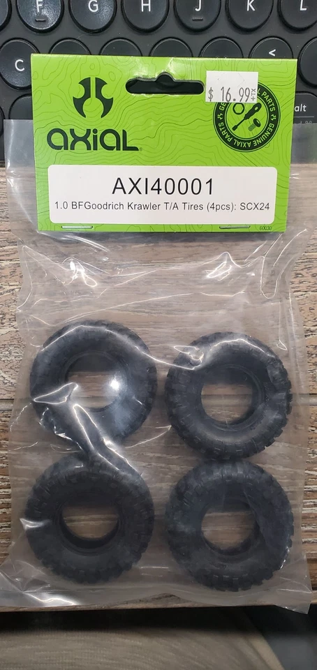 Axial AXI40001 - BFGoodrich Krawler T/A 1.0 Tire, SCX24 - Image 1 of 1