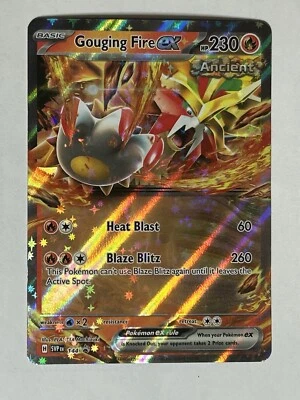 Gouging Fire ex 144 Sv: Scarlet & Violet Promo Cards Holo - Image 1 of 2