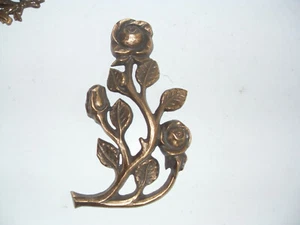 Bronze- Rosenzweig H1103 H22,0cm B12,0cm - Bild 1 von 4