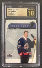 2002-03 Upper Deck #232 RICK NASH Young Guns RC * CGC 10 Pristine