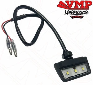 VMP Halo LED Motorcycle Number Plate Light Universal Registration Tail Mini - Picture 1 of 8