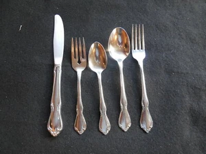 Cuchillo de cena CHATEAU Oneida tenedor ensalada sopa cucharadita Oneidcraft Deluxe - Imagen 1 de 6