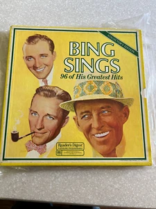 Readers Digest Bing Crosby Sings Greatest Hits Set 8 Vinyl LPs 1978 Collector Ed - Picture 1 of 24