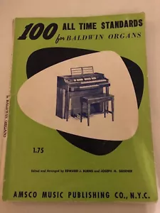 100 All-Time Standards for Baldwin organs & additional church music helps - Picture 1 of 5