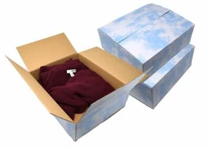 12x10x4" Clouds Designer Boxes, Recyclable, And Reusable Boxes - Picture 1 of 7