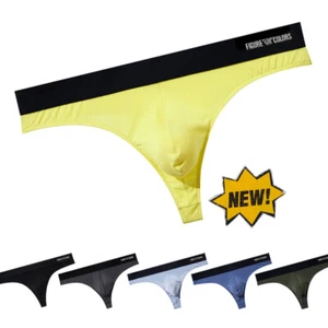 Slip Sexy Da Uomo Perizoma Bikini Intimo Tasca Posteriore Mutandine Costume ☆ - Foto 1 di 28