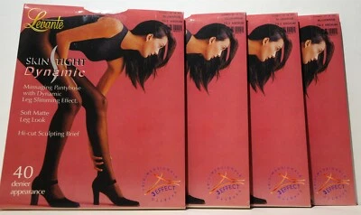 Pantimedias Levante Skin Tight Dynamic Hi-Cut Support talla M Blumarine 4 pares Foto 1 de 4