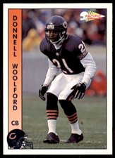 1992 Pacific Donnell Woolford Football Cards #34