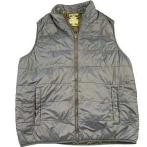 SwissTech Puffer Vest Quilted Lightweight Full Zip Outerwear Navy Blue XL - Picture 1 of 5