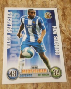 Topps Premier League Wilson Palacios