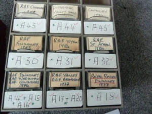 380 Slides at various RAF bases air shows 1977-1990 (and 12 storage drawers) - Picture 1 of 3