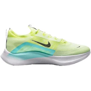 Women's Nike Zoom Fly 4, Barely Volt/Black-Dynamic Turq-Volt, 7 B Medium US - Picture 1 of 1