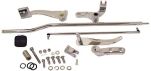 Kit de conversión de control delantero cromado 06-17 Harley Dyna 49080-06 45850 - Imagen 1 de 1