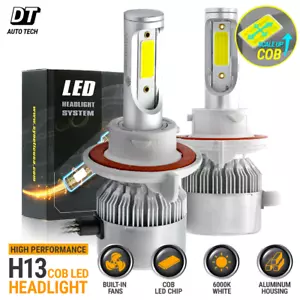 Kit de bombillas LED Syneticusa Ford F150 2004-2014 H13 9008 haz alto/bajo - Imagen 1 de 11