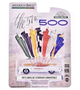 GREENLIGHT 1:64 1973 CADILLAC ELDORADO CONVERTIBLE 57th INDIANAPOLIS 500 SEALED! - Picture 1 of 3