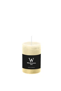 4 velas rústicas 190x68mm color biscuit velas teñidas velas Wiedemann - Imagen 1 de 4