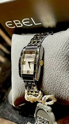 Женские кварцевые часы Ebel Tarawa 1656J11 30x23 мм сталь/золото 18K новые с ценниками - Изображение 1 из 4