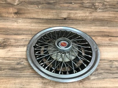 FORD THUNDERBIRD ELITE OEM TAMPA DE CUBO DE RODA CENTRAL DIANTEIRA OU TRASEIRA CALOTA DE FIO 74-79 - Imagem 1 de 4
