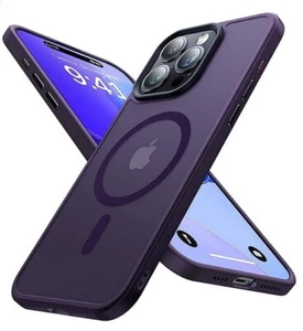 Magnetic Case for iPhone 15 Pro Case [Compatible with MagSafe] Translucent Matte - Picture 1 of 3
