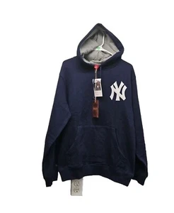 Mitchell & Ness | NY Yankess Small Fleece Hoodie | Derek Jeter Stats On Back NWT - Picture 1 of 6