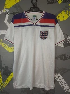 England Retro Replicas football shirt 1980 - 1983 Score Draw Mens Size L ig93 - Picture 1 of 11