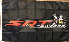 SRT Powered Flag 3x5 Dodge Mopar Hemi Garage Man Cave