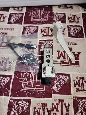 Technics genuine original silver headshell MK4 With Extra - Image 1 of 4