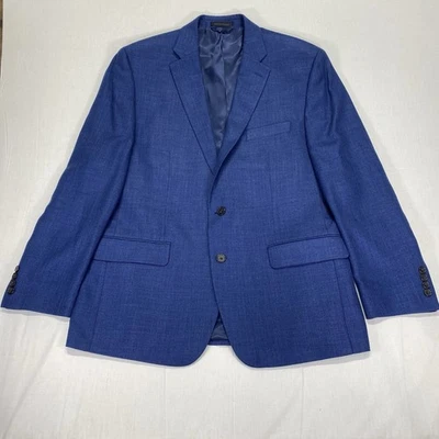 Lauren Ralph Lauren Sport пальто 44R синий Herringbone льняной смеси блейзер куртка - Изображение 1 из 4