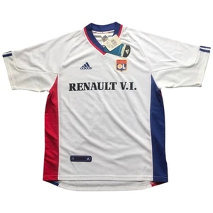 Lyon Soccer Vintage 01-02 H Olympique Lyonnais M Tag New Unused - Picture 1 of 3