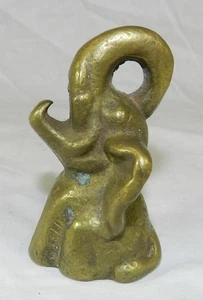 Vintage Brass Elephant bottle opener - 3 1/8" tall - Picture 1 of 5