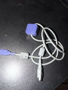 Official Nintendo Gameboy Advance Link Cable Multiplayer Connect OEM AGB-005 GBA - Picture 1 of 3