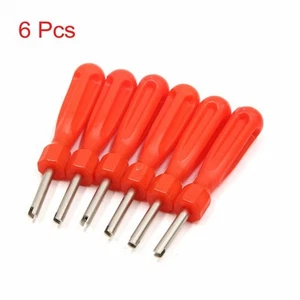 Tire Repair Tool 6pcs 95mm Plastic Handle Red Screwdriver High Quality - Picture 1 of 10