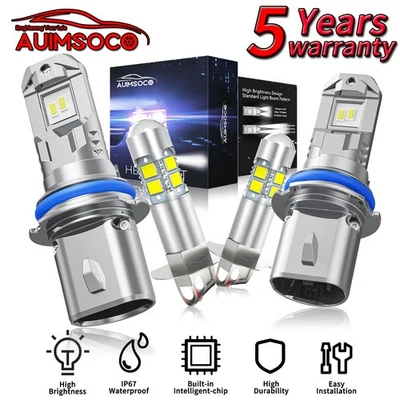 Faros LED 80000LM 650K para Nissan Máxima 1990-1999 sedán 4 puertas 3,0 L Foto 1 de 4