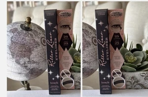 2 Benefit Cosmetics Delineador de Ojos Líquido Mate Impermeable Negro Talla Completa - Imagen 1 de 8