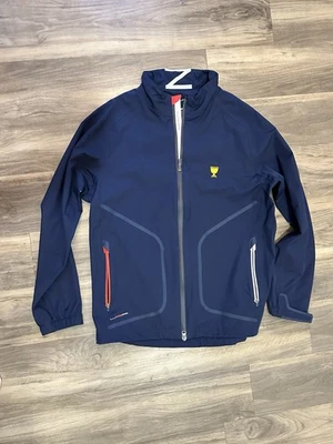 Nueva chaqueta de golf Zero RESTRICTION Z2000 lluvia para hombre mediana Presidents Cup Team EE. UU. Foto 1 de 4