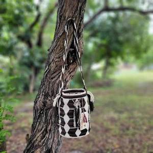 Kolumbianische 🇨🇴 Handarbeit große Wayuu Stamm VIELE FARBEN Mochila Bucket Boho Tasche - Bild 1 von 10