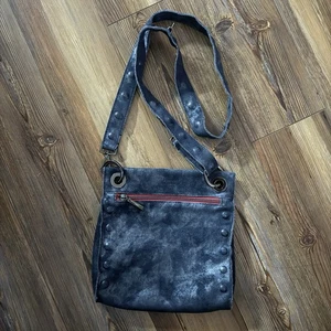 Hammitt Tony kleine Wildleder Umhängetasche in Navy - Bild 1 von 6