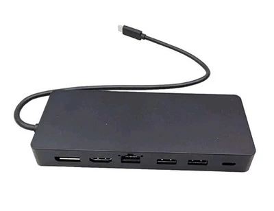HP 50H55UT Travel Universal USB-C Multi Port Hub Memory Card Reader HDMI - Image 1 of 2