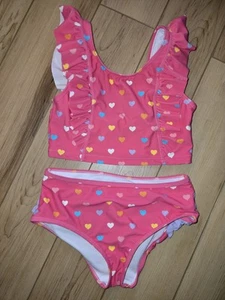 RuffleButts Girls UPF50+ Waterfall Tankini Two Piece Swimsuit girls size 10 - Picture 1 of 4