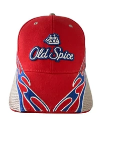 Old Spice NASCAR #14 Tony Stewart Racing Hat Red Mesh Adjustable Cap New OS - Picture 1 of 10