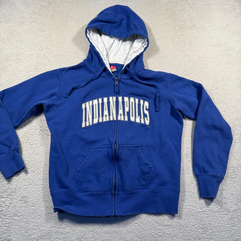 Sudadera cosida con cremallera completa Y2K Colosseum Athletics Indianapolis Colts para mujer M Foto 1 de 4