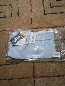 AFTCO Shorts Herren 32 Himmelblau Nylon Angeln Cargo Wandern Elastisch Stretch 6" - Bild 1 von 6