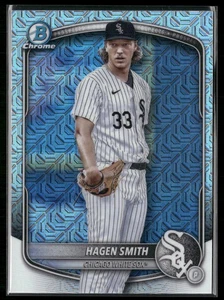 Hagen Smith 2025 Bowman Chrome Prospects Mojo Refractor #BCP-44 White Sox - Picture 1 of 2