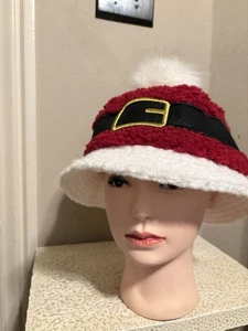 Süße festliche Frau Weihnachtsmann Mütze Einheitsgröße G25 - Bild 1 von 7
