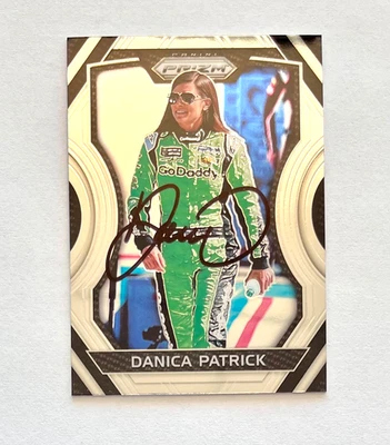 Danica Patrick NASCAR 2018 Panini PRIZM #15 Autographed Signed - Image 1 of 3