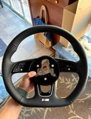 volante audi a3 8v 8Y tagliato S-line Tagliato 3 Razze - Immagine 1 di 4