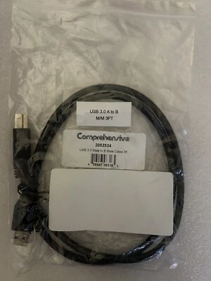 Comprehensive, 2052534, USB 3.0 (M) to B (M) Cable 3ft..................LSS-25-1 - Image 1 of 2