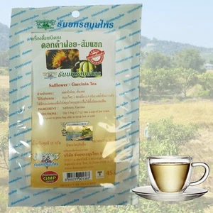 TEE SAFFLOWER GARCINIA DARM BERUHIGUNG KREISLAUF BLUT SAFFRAN HERBAL CLUSIACEAE - Bild 1 von 1