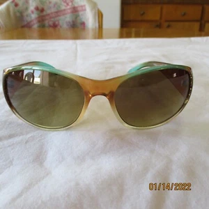 SOLAR ACCENTS Womens Wrap Around Sunglasses Multicolor - Picture 1 of 7